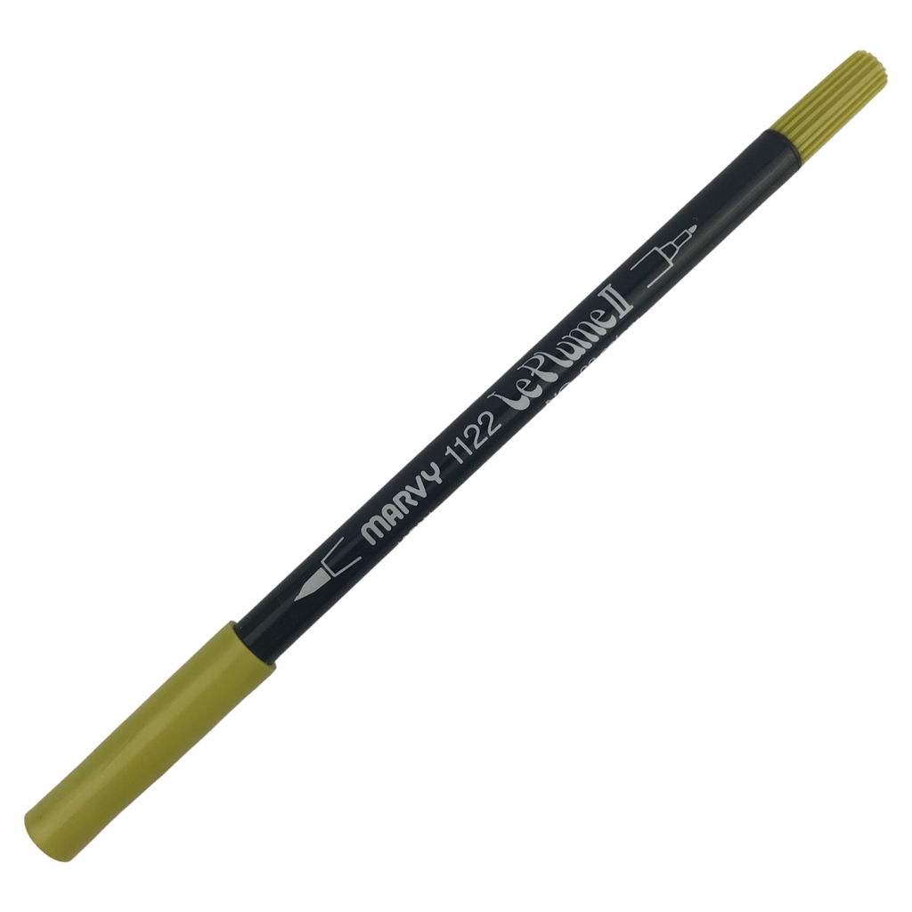 Bút lông hai đầu Marvy Uchida 1122 tone xanh lá