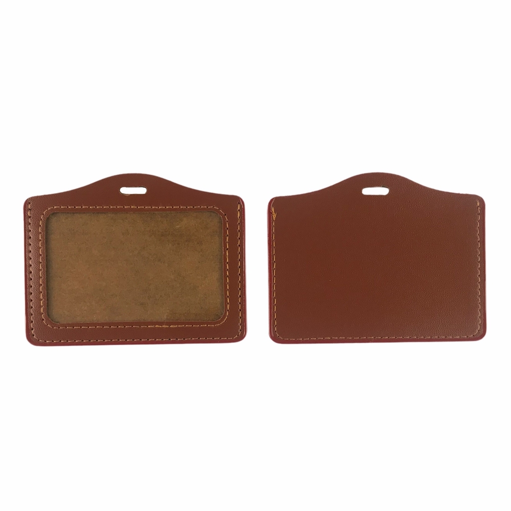 Bao đựng thẻ da 8.5x5.5cm 1 mặt ngang (50)