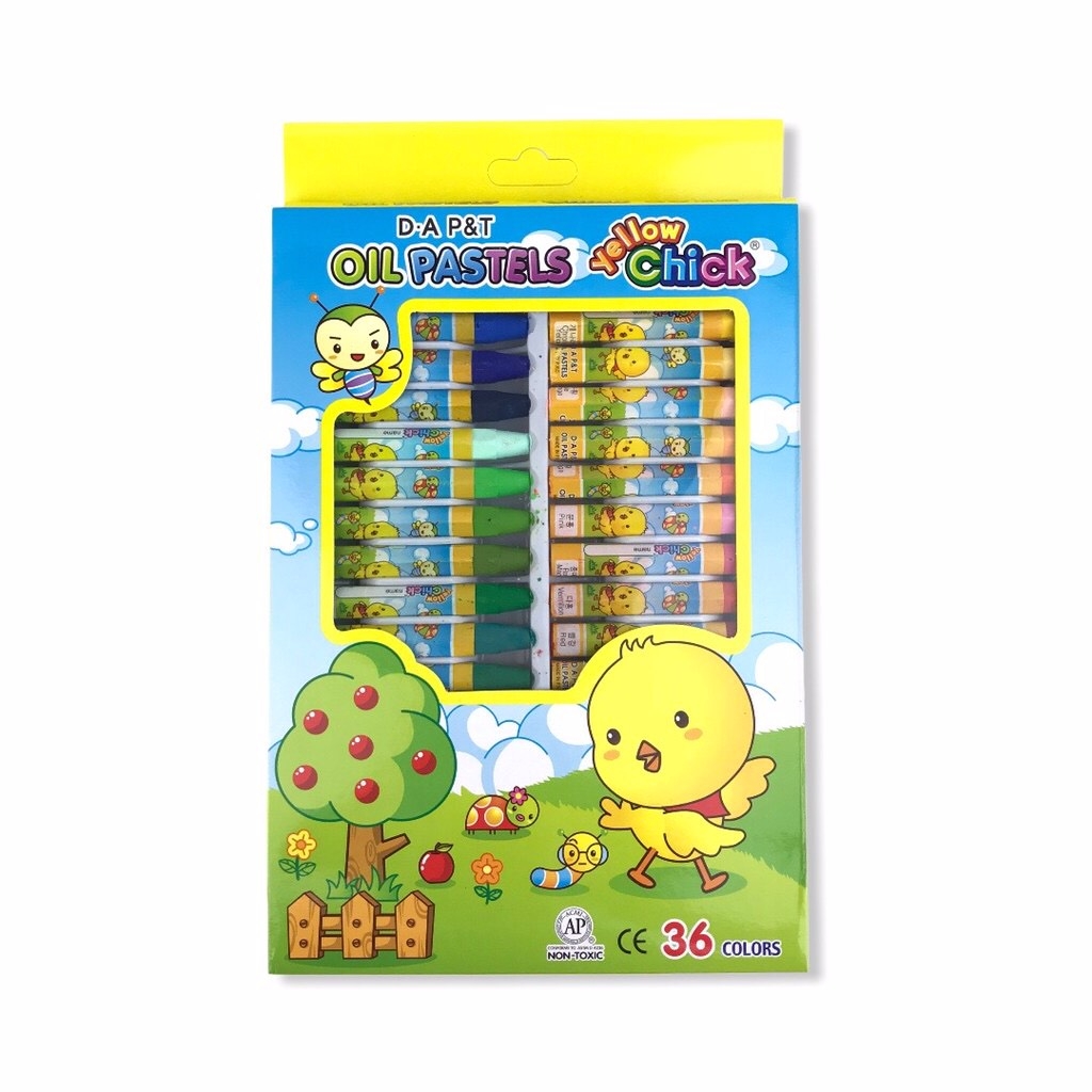 Bút sáp dầu D.A P&T 12 màu / 18 màu / 24 màu / 36 màu / 48 màu hộp giấy