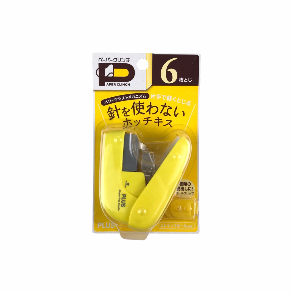 Bấm không dùng kim Plus 31-122 / 31-123 / 31-124 / 31-125 / 31-126 6 tờ (5/100)