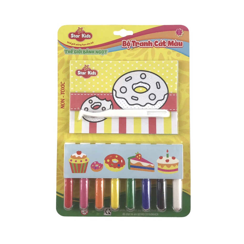 Bộ tranh cát màu Star Kids