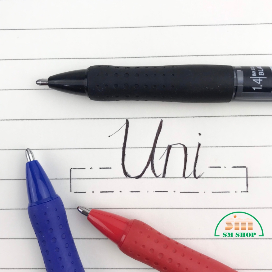 Bút bi Uni SN100-14 1.4mm (12/144)