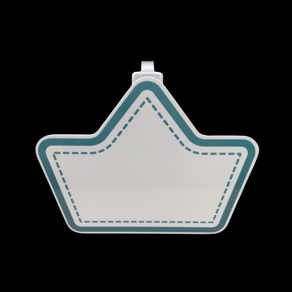 Wobbler nhựa WB-L01 / WB-L02 / WB-L03 / WB-L04 / WB-L05 / WB-L06 / WB-L07 / WB-L08 13cm dán formex 2mm (2,10)