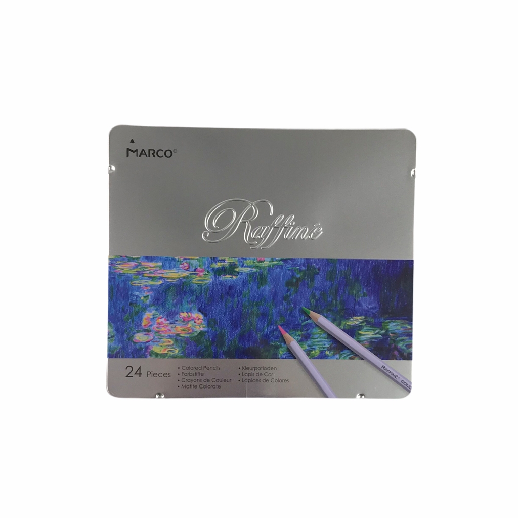 Bút chì màu Marco Raffine 7100-12TN / 7100-24TN / 7100-36TN / 7100-72TN hộp thiếc