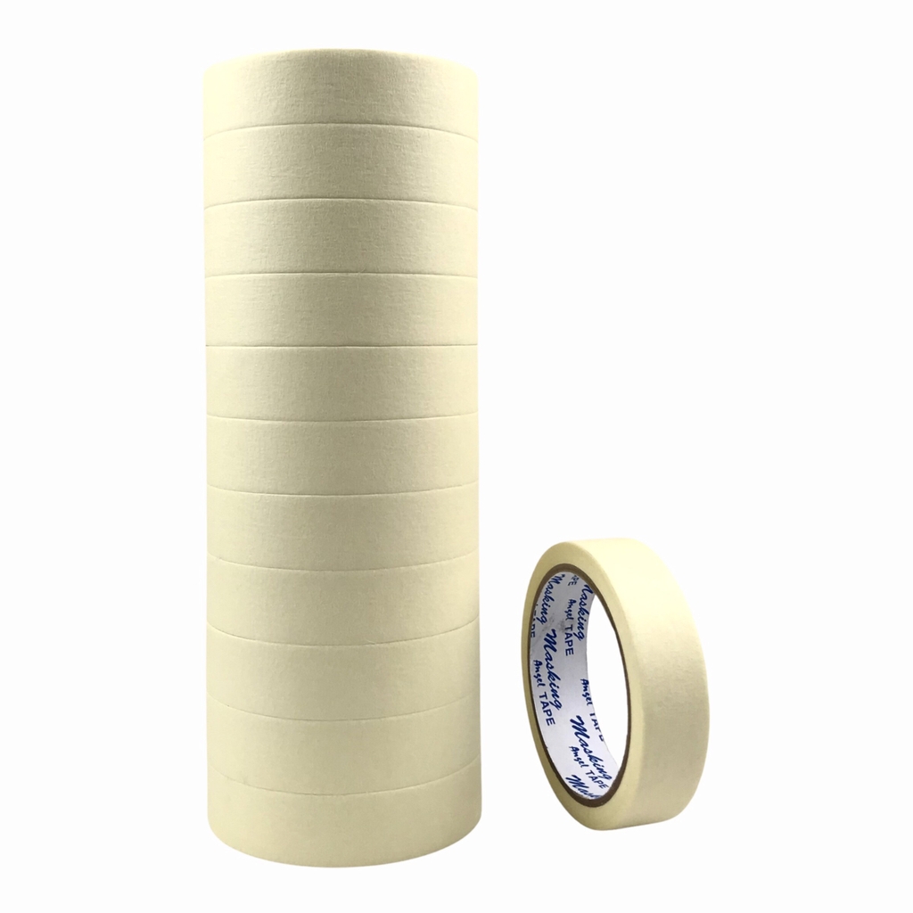 Băng keo giấy Angel 2.4cmx22yard, Băng dính giấy, Băng keo ghi chú