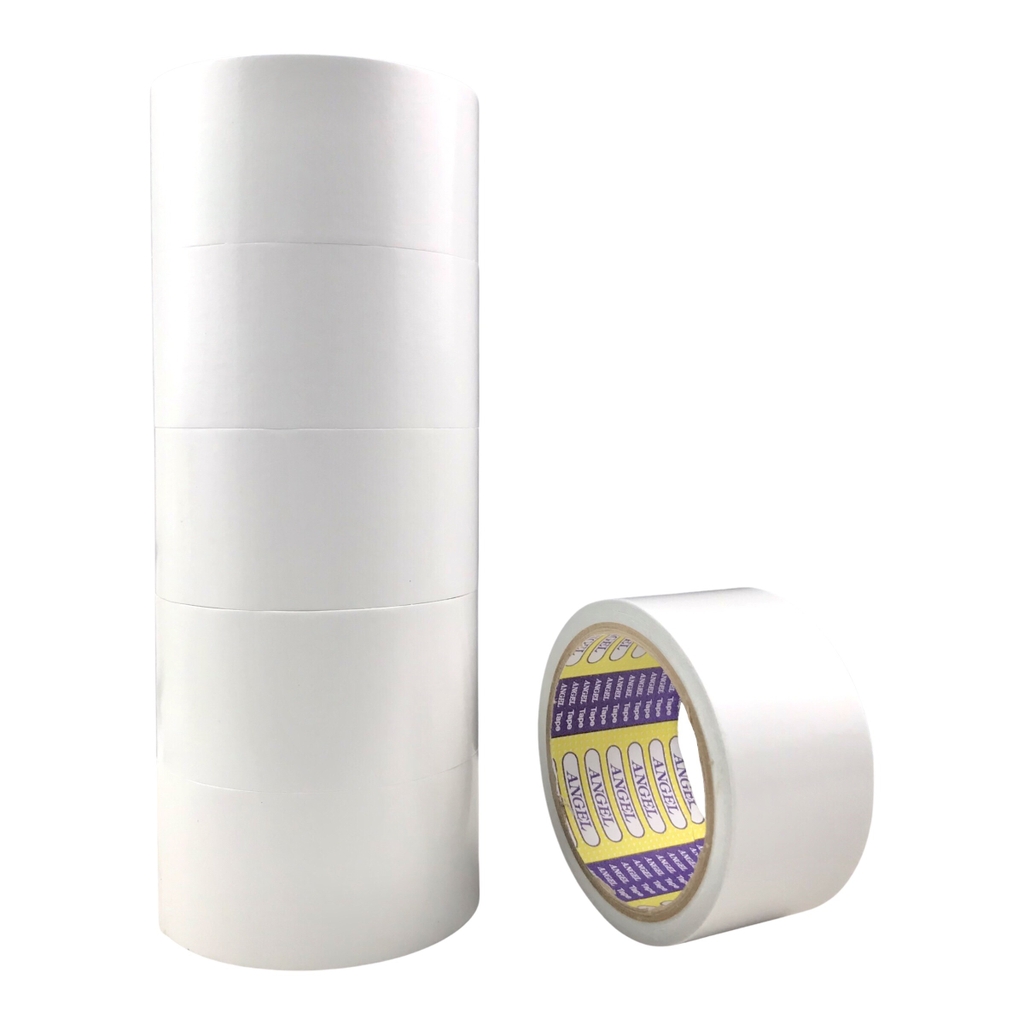 Băng keo 2 mặt Angel 4.8cmx10yard/ 4.8cmx23yard, Băng dính 2 mặt
