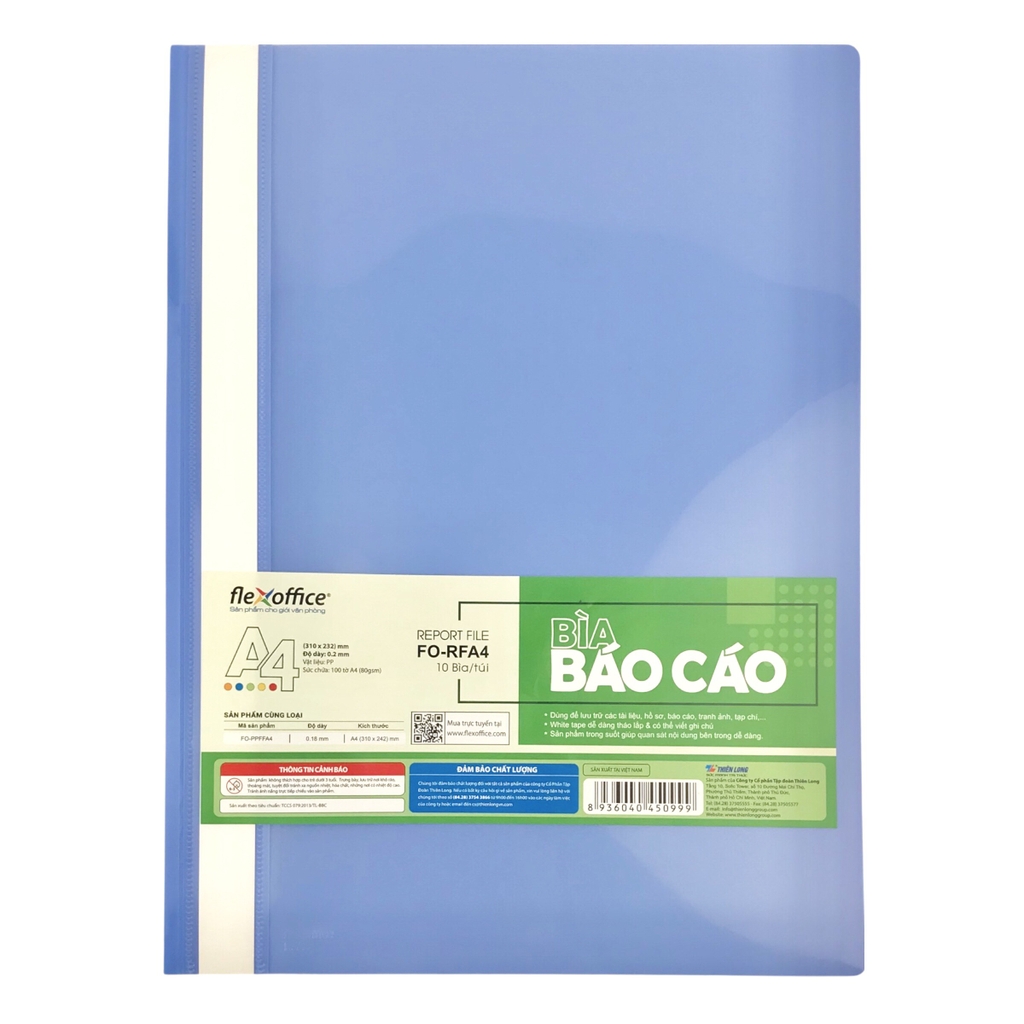 Bìa acco nhựa TL Flexoffice (10/50)