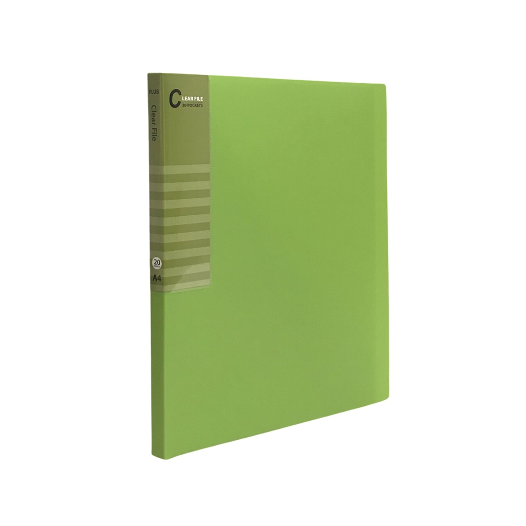 Bìa 20 lá nhựa Plus82-V051 / 82-V052 / 82-V053 / 82-V054 / 82-V055 / 82-V056 (50)