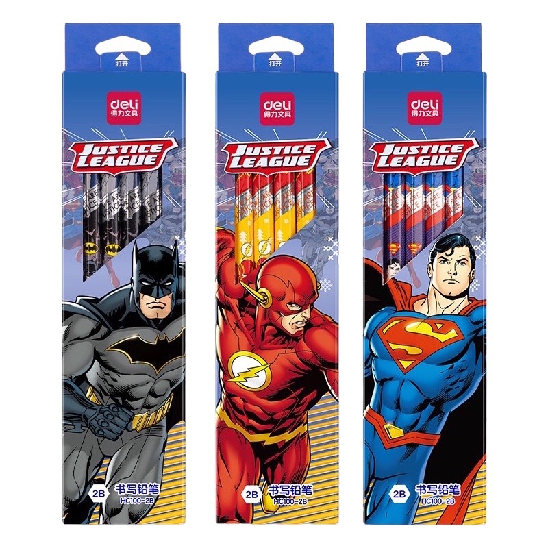 Bút chì gỗ Deli HC100 2B (12)