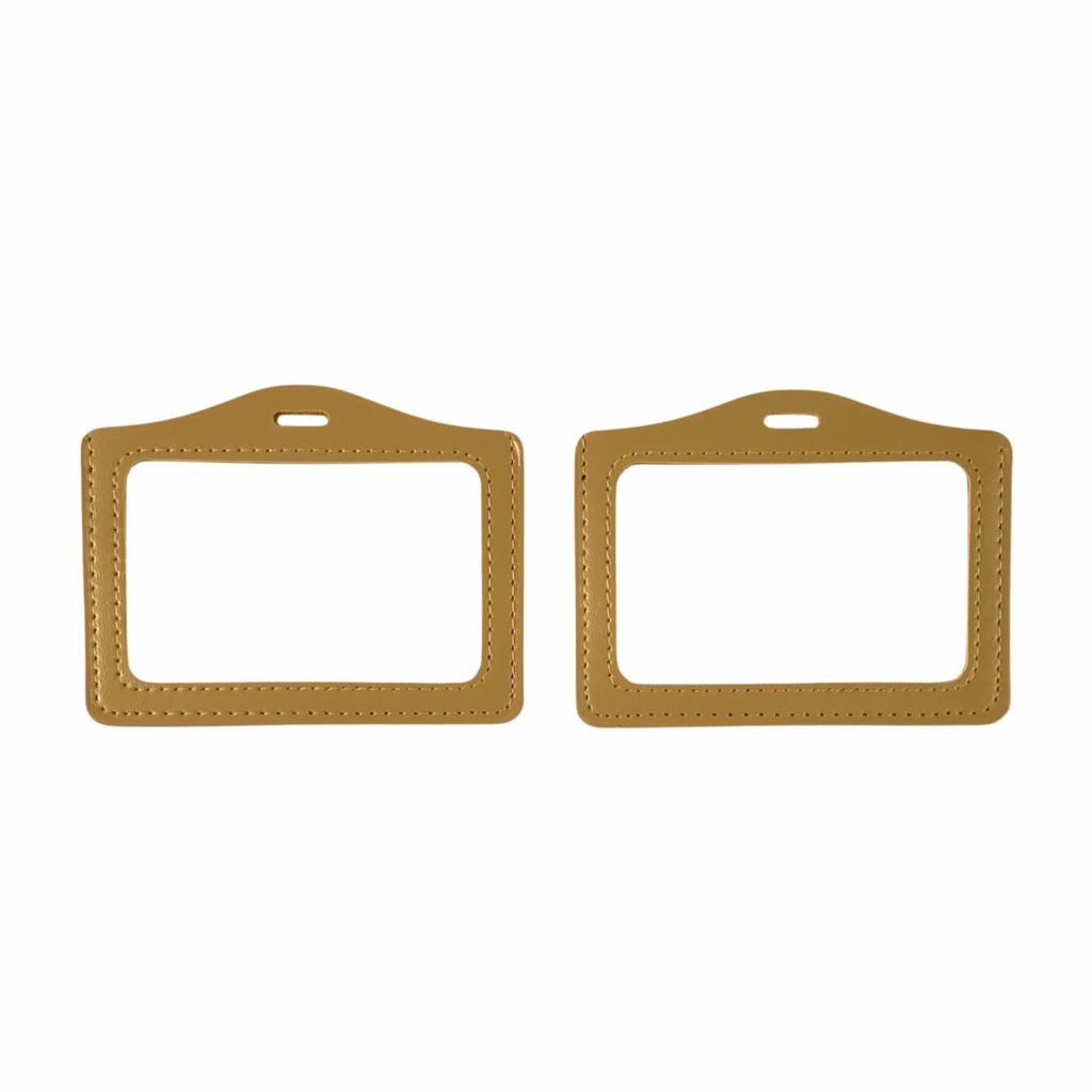 Bao đựng thẻ da 8.5x5.5cm 2 mặt kiếng ngang (50)