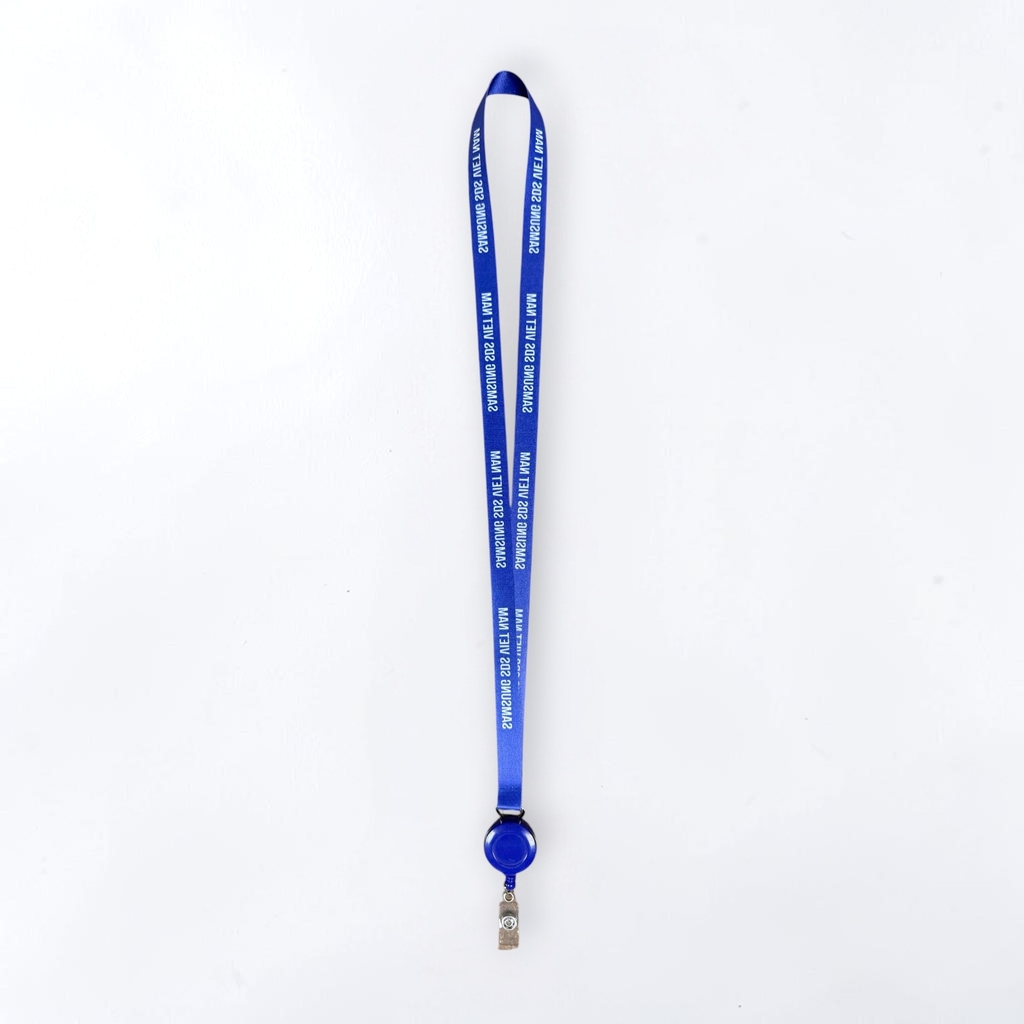 Dây đeo thẻ Satin 1cm/1.5cm/2cm gắn yoyo co rút