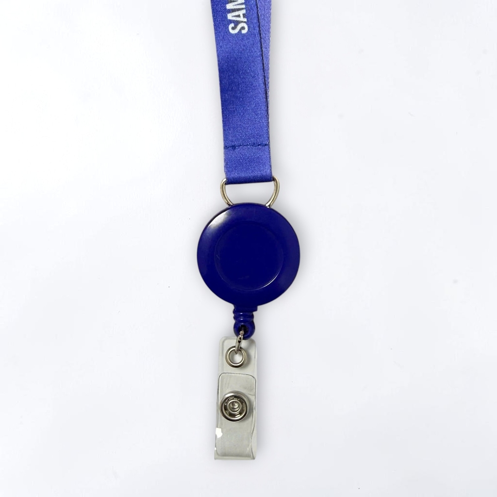 Dây đeo thẻ Satin 1cm/1.5cm/2cm gắn yoyo co rút
