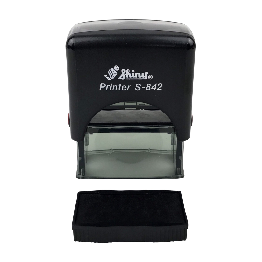 Dấu - Thẻ mực Shiny S842 38x14mm
