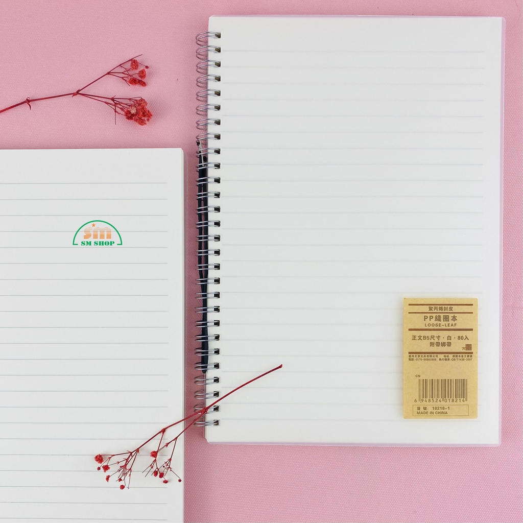 Sổ lò xo 17.2x25.2cm B5