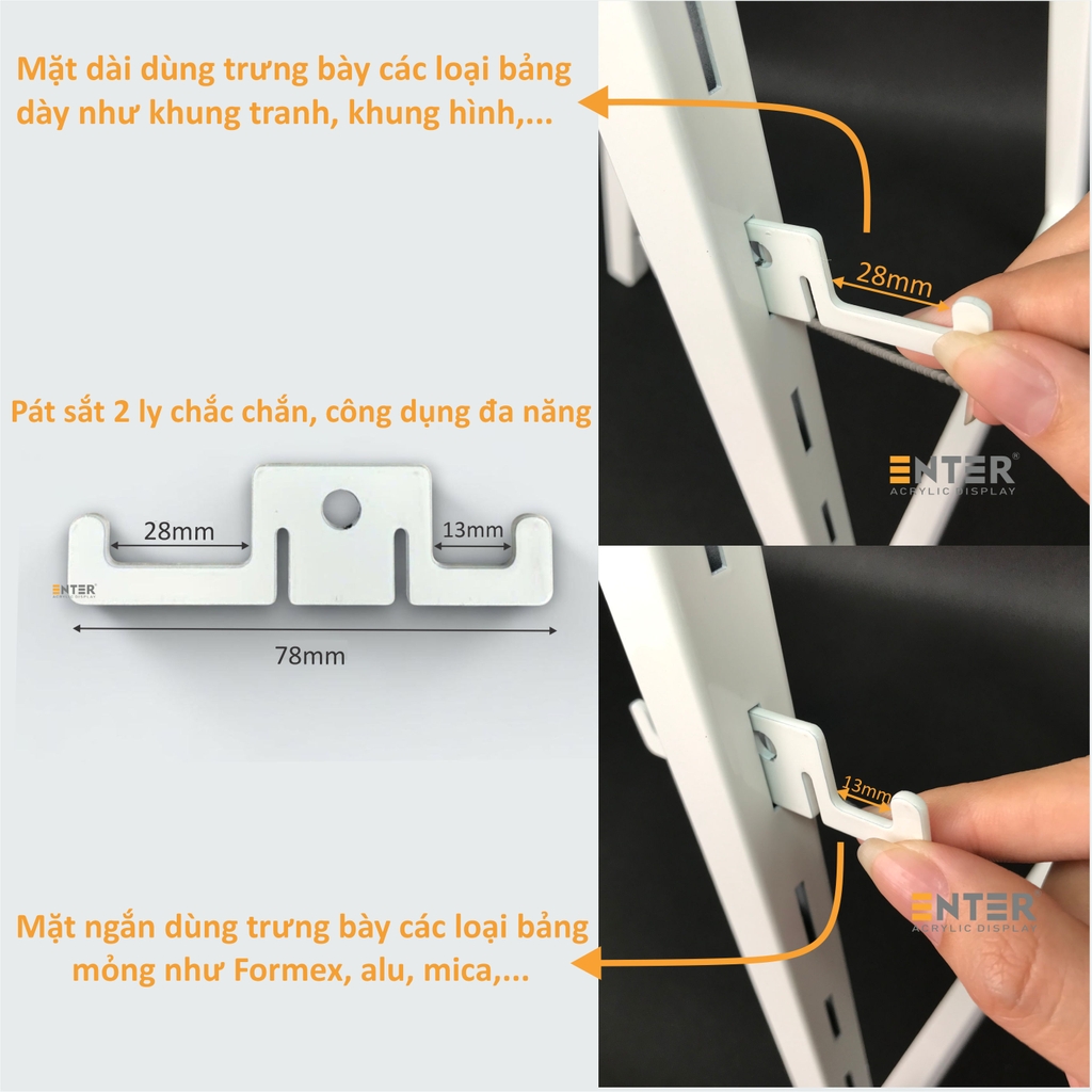 Khung vẽ - giá đỡ tranh Enter GV120 120cm