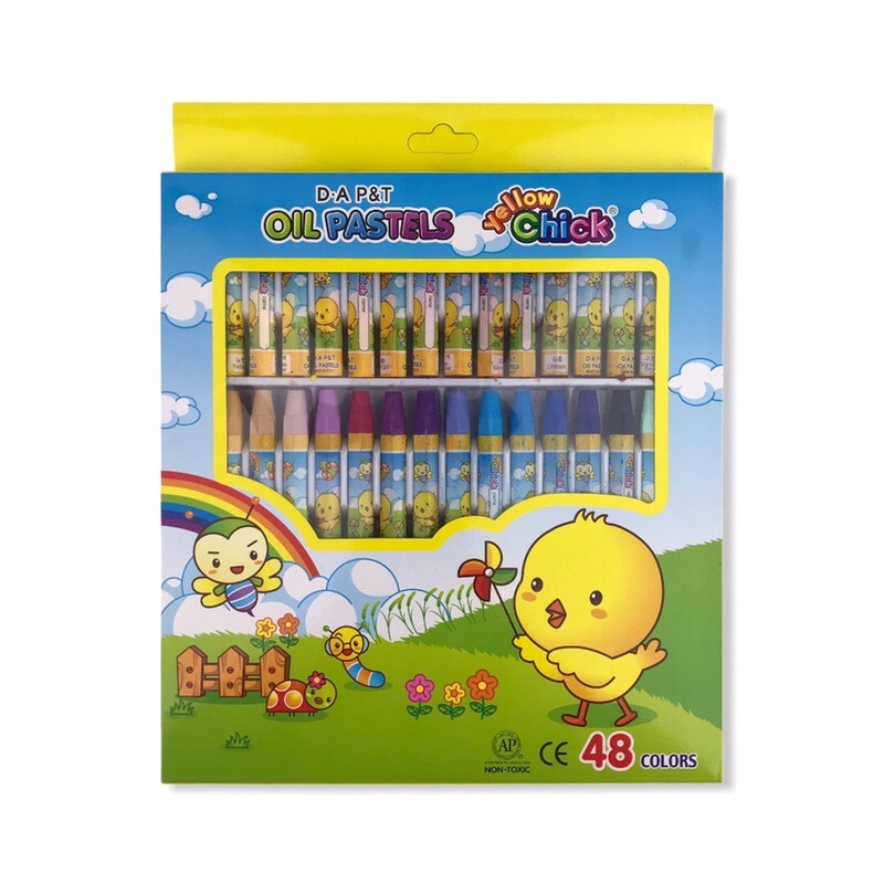 Bút sáp dầu D.A P&T 12 màu / 18 màu / 24 màu / 36 màu / 48 màu hộp giấy