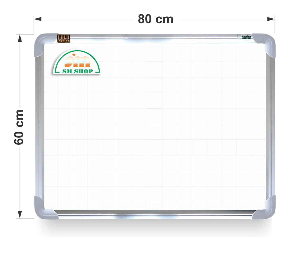 Bảng từ trắng TH khung nhôm F12