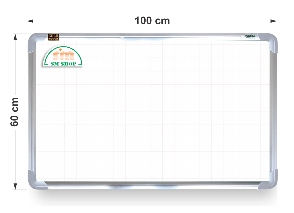 Bảng từ trắng TH khung nhôm F12