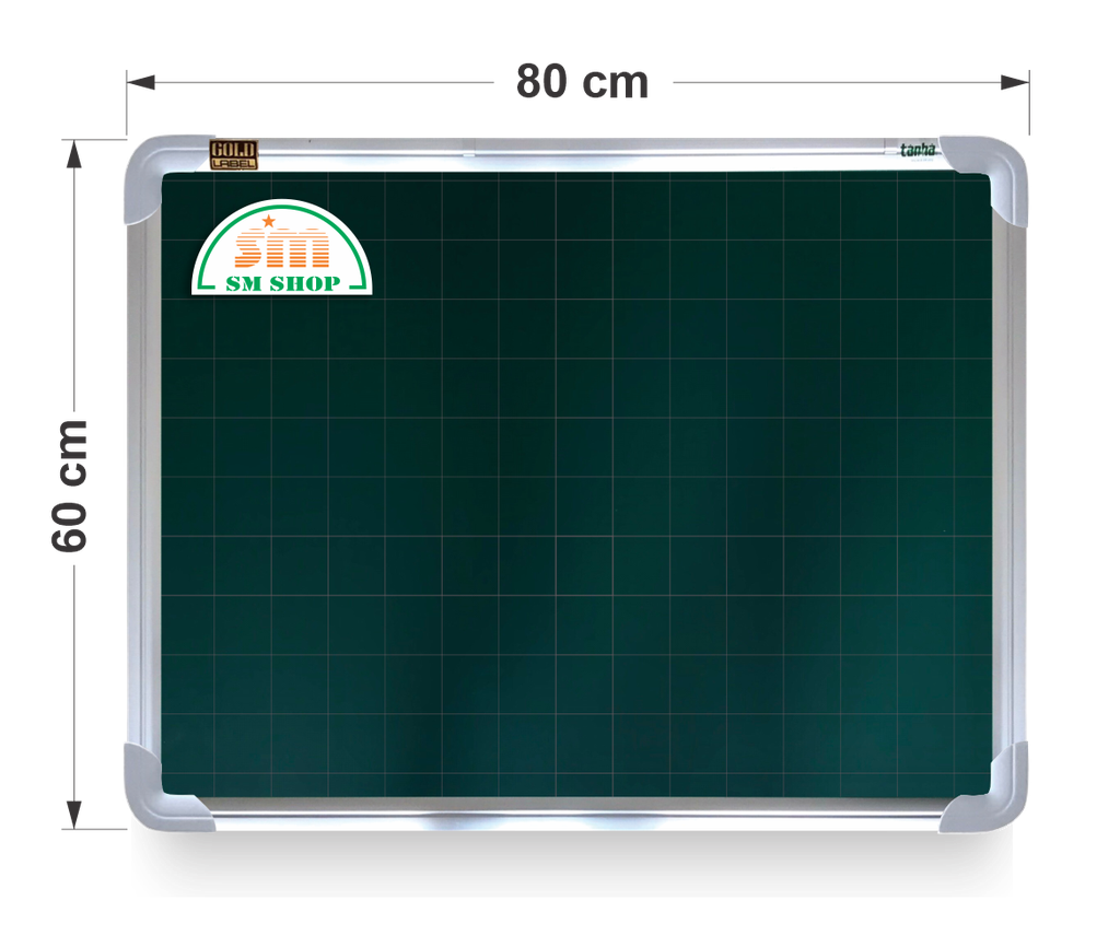 Bảng từ xanh TH khung nhôm F12