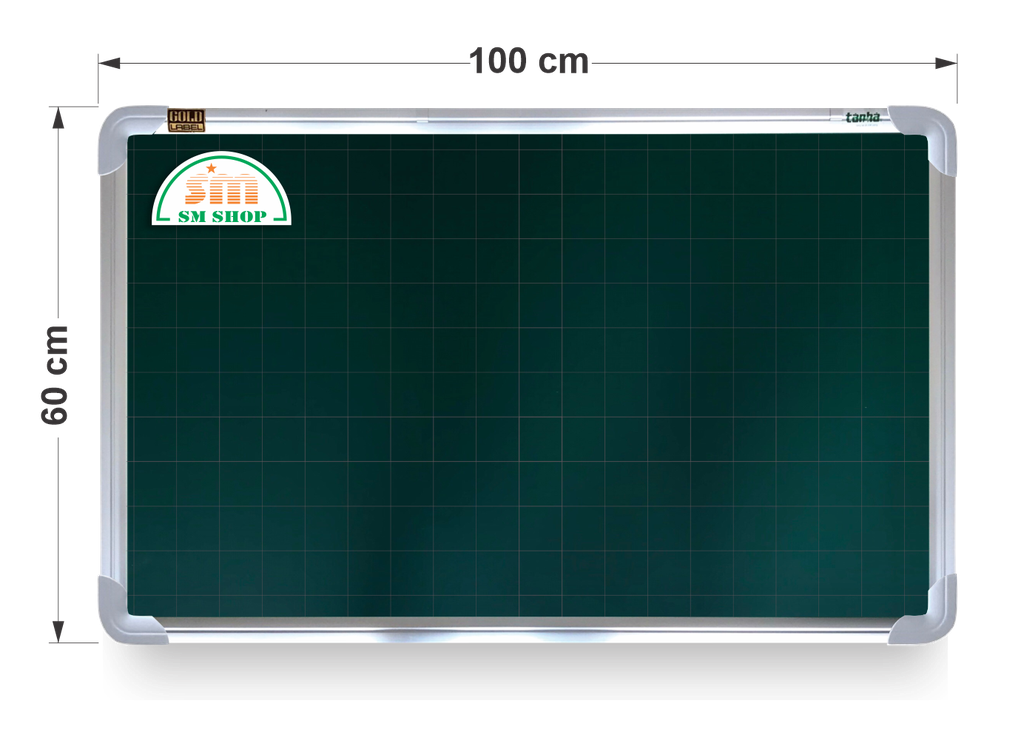 Bảng từ xanh TH khung nhôm F12