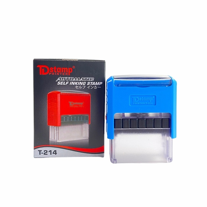 Dấu - thẻ mực TD T214 38x14mm