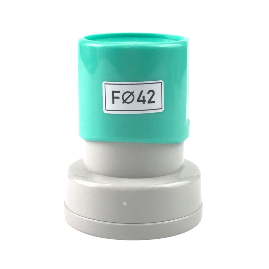 Dấu mực chìm (flash) F42 Φ35mm