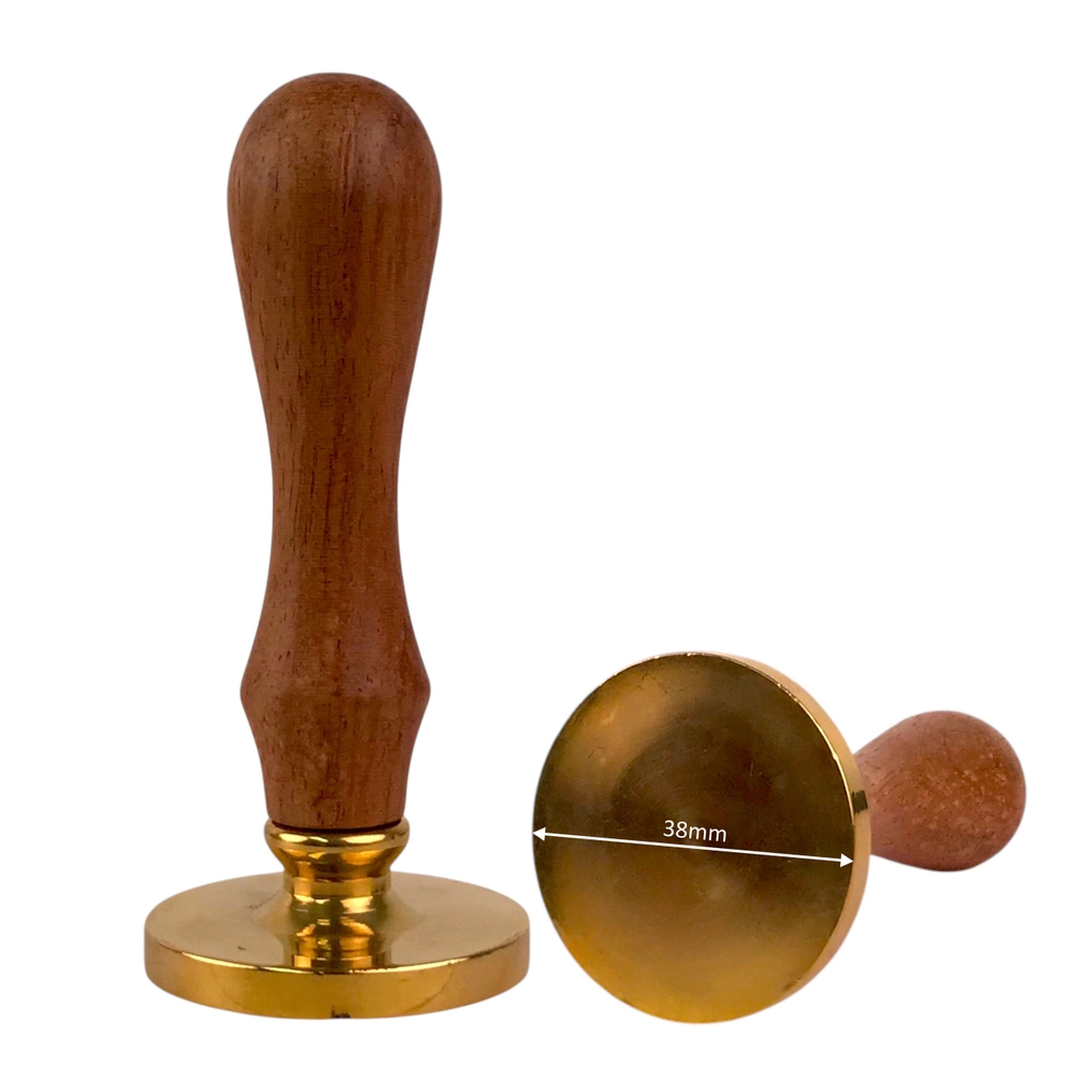 Phôi đồng Φ22mm /  Φ25mm /  Φ38mm /  Φ42mm /  Φ50mm cán gỗ, dấu cán đồng, dấu chấm mực