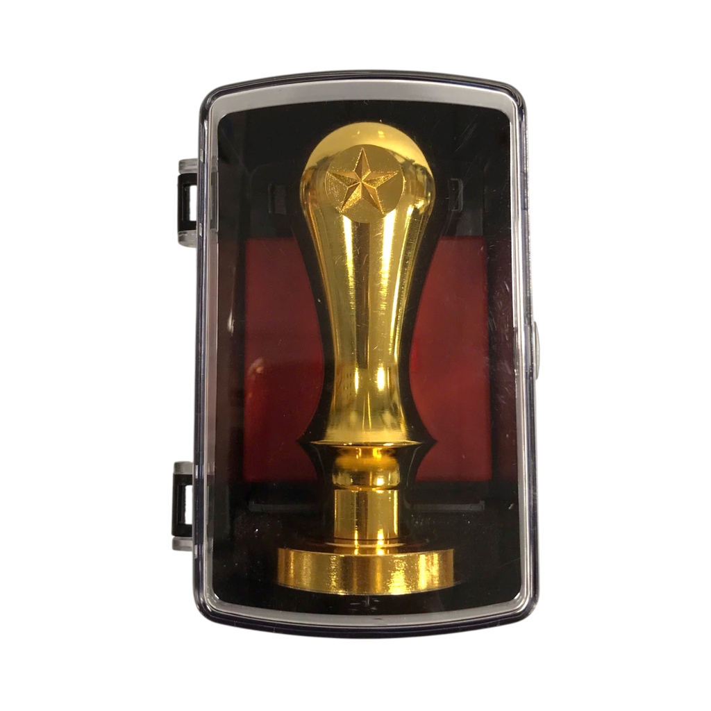 Phôi đồng TD Φ34mm nguyên khối xi 24k