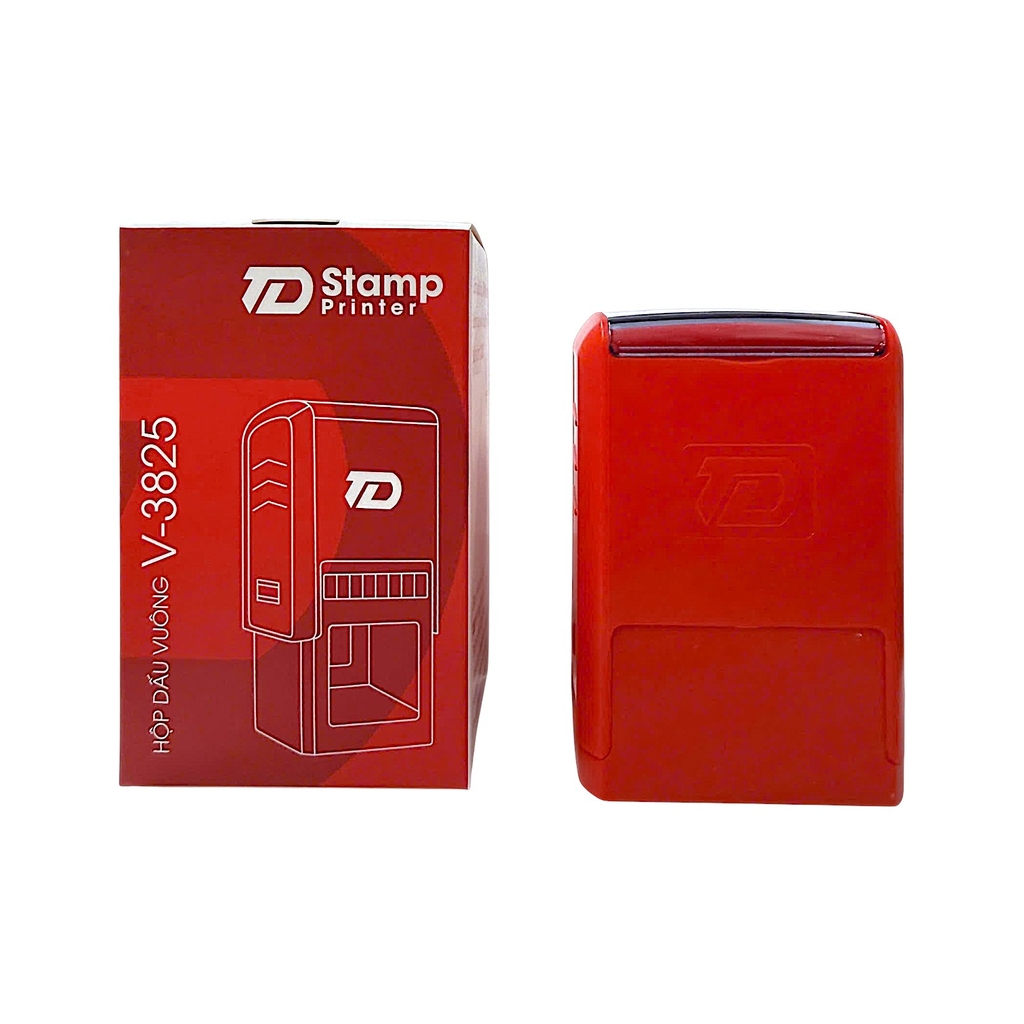 Dấu TD V3825 38x38mm vỏ trong (100)
