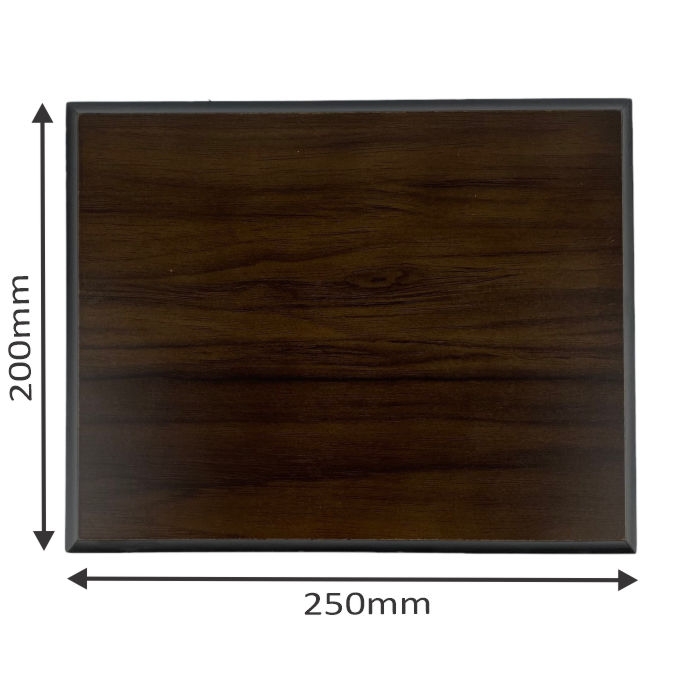 Bảng vinh danh gỗ 20x25cm / 24x31cm màu Cherry