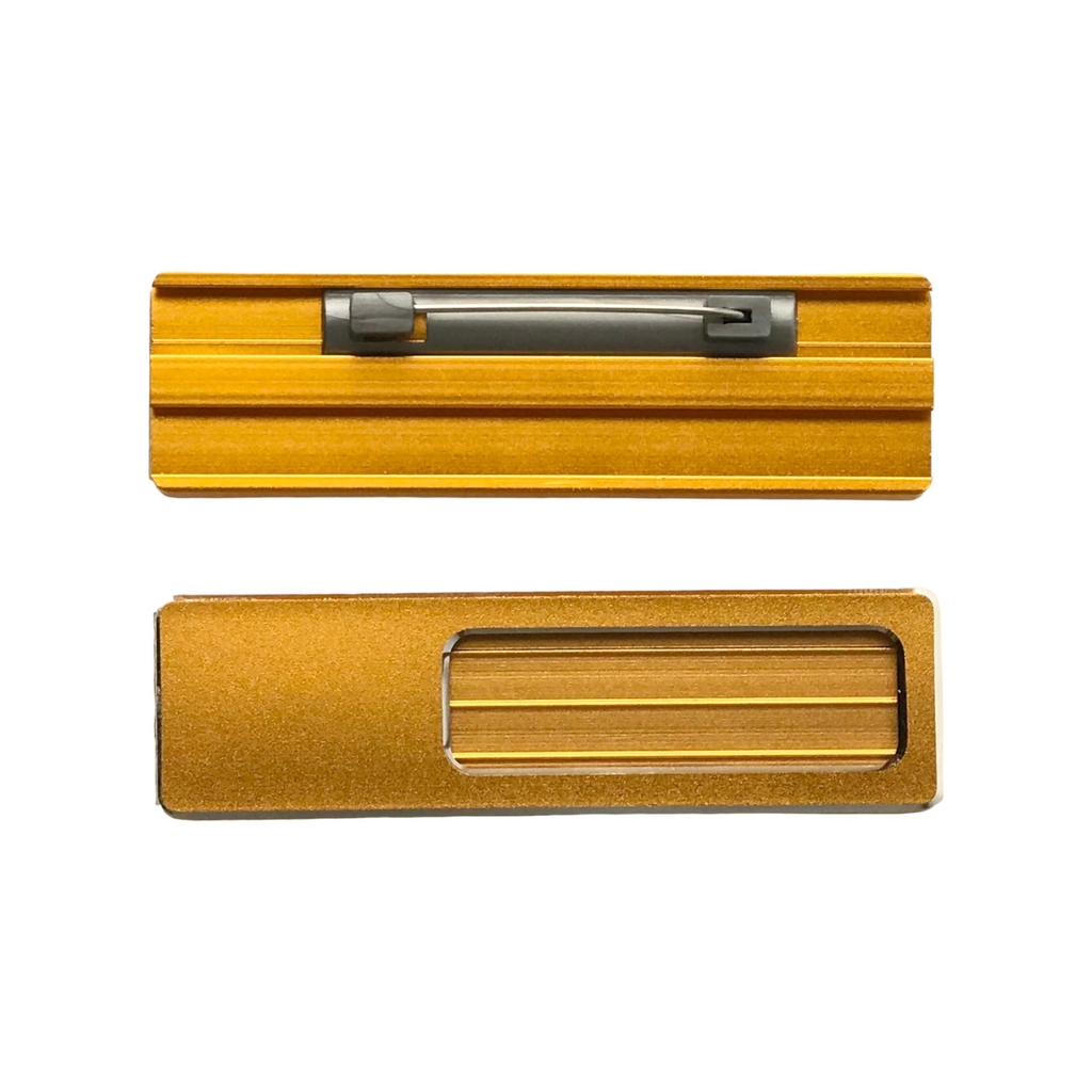 Phôi thẻ tên nhôm BT023 68x20mm hình chữ nhật