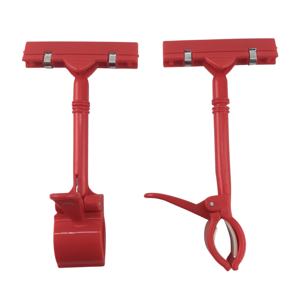 Kẹp nhựa  2 đầu thẳng JE003 3.5cm