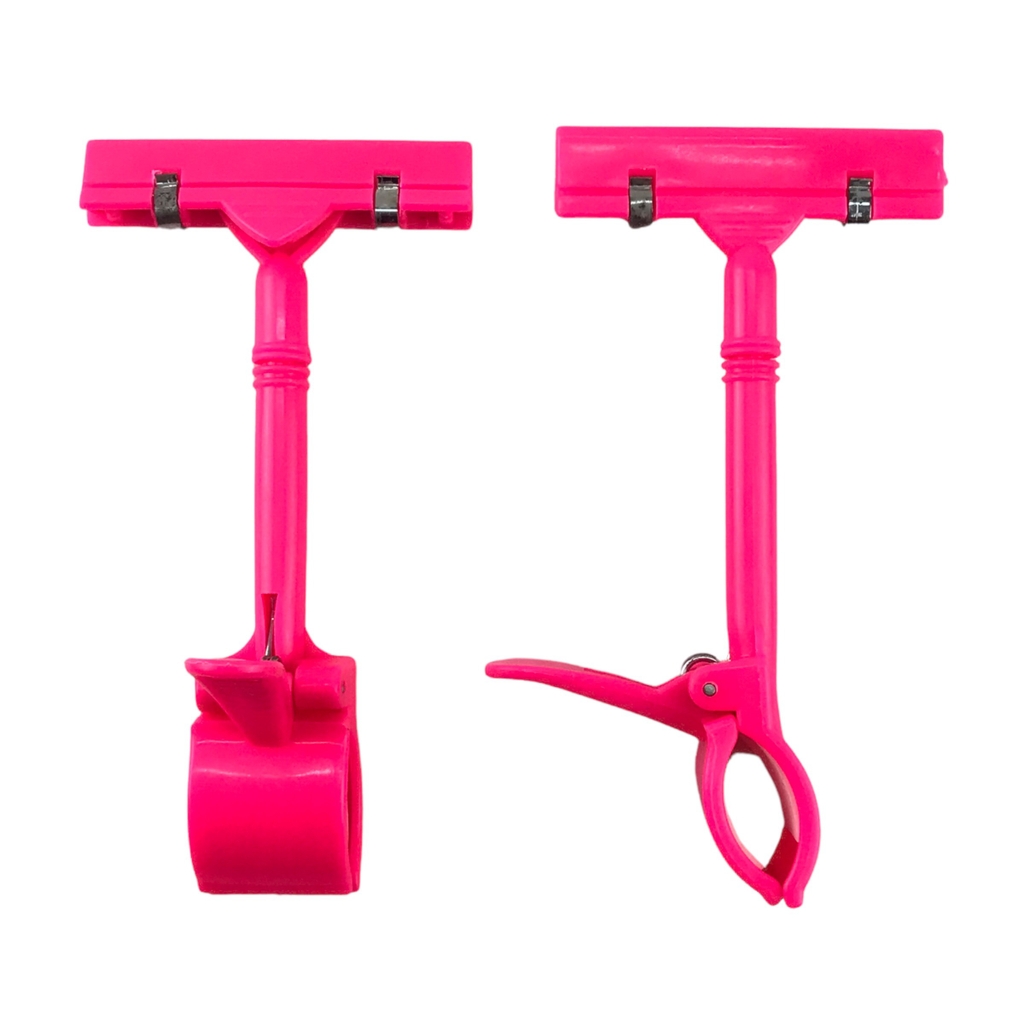 Kẹp nhựa  2 đầu thẳng JE003 3.5cm