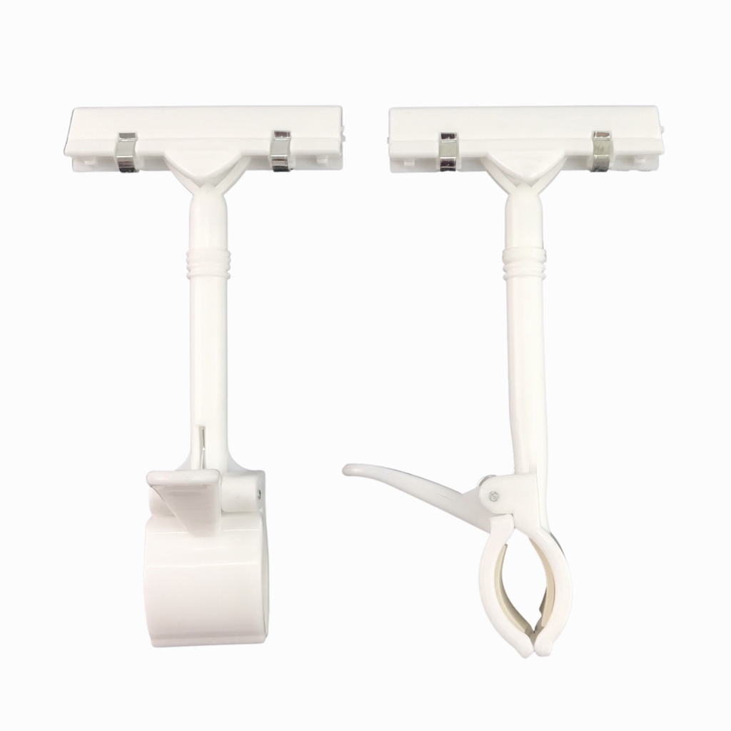 Kẹp nhựa  2 đầu thẳng JE003 3.5cm