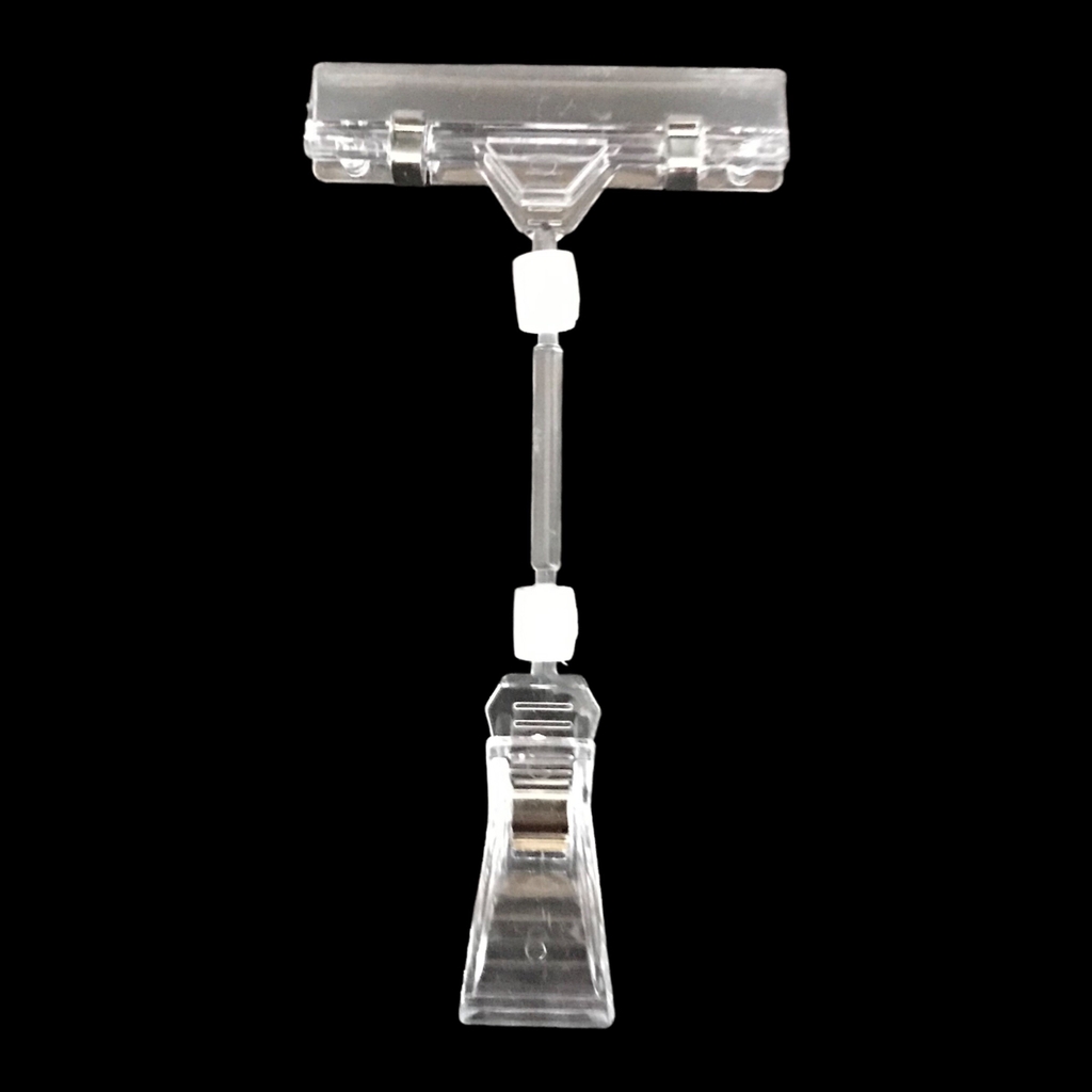 Kẹp nhựa 2 đầu JE005/JE010/JE011 trắng trong [4]