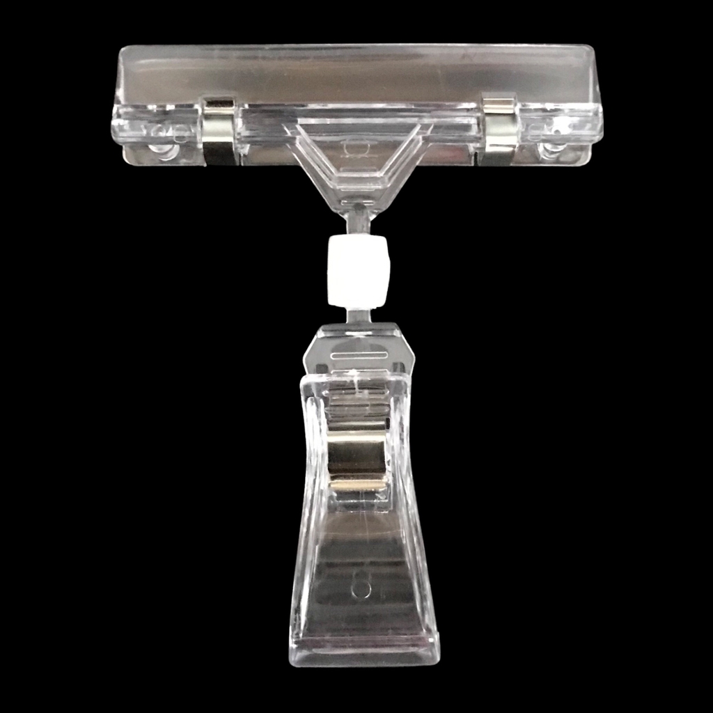 Kẹp nhựa 2 đầu JE005/JE010/JE011 trắng trong [4]