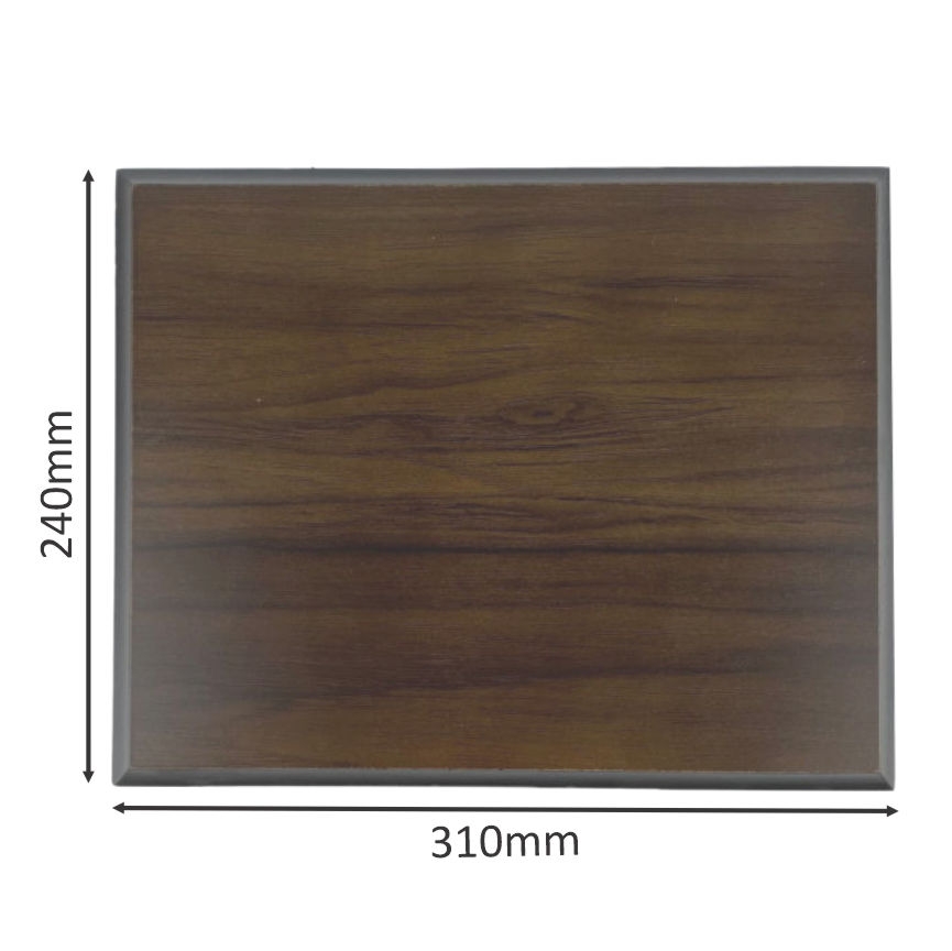 Bảng vinh danh gỗ 20x25cm / 24x31cm màu Cherry