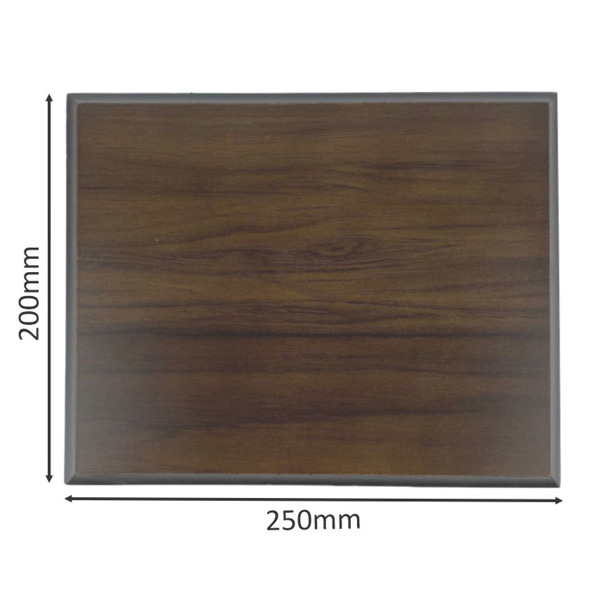 Bảng vinh danh gỗ 20x25cm / 24x31cm màu Cherry