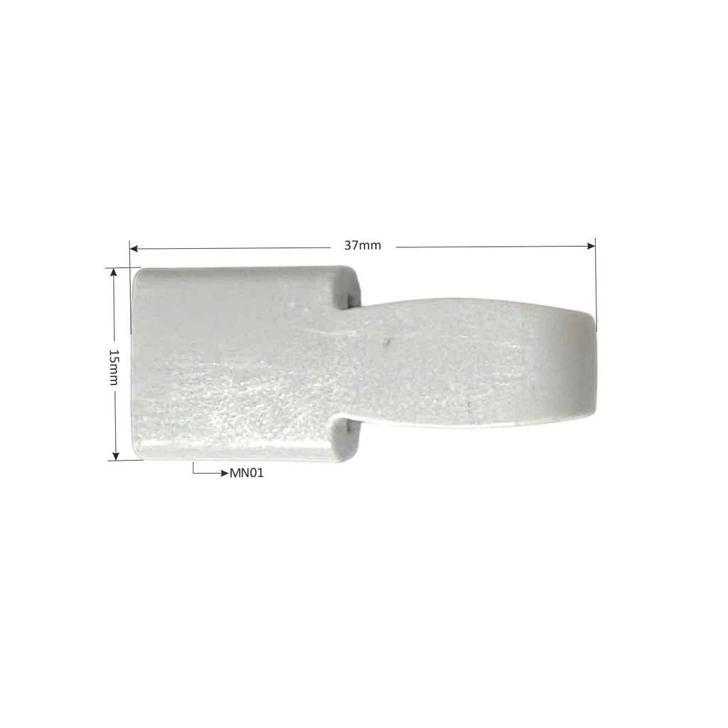 Móc nhựa MN01/MN02/MN08 xám
