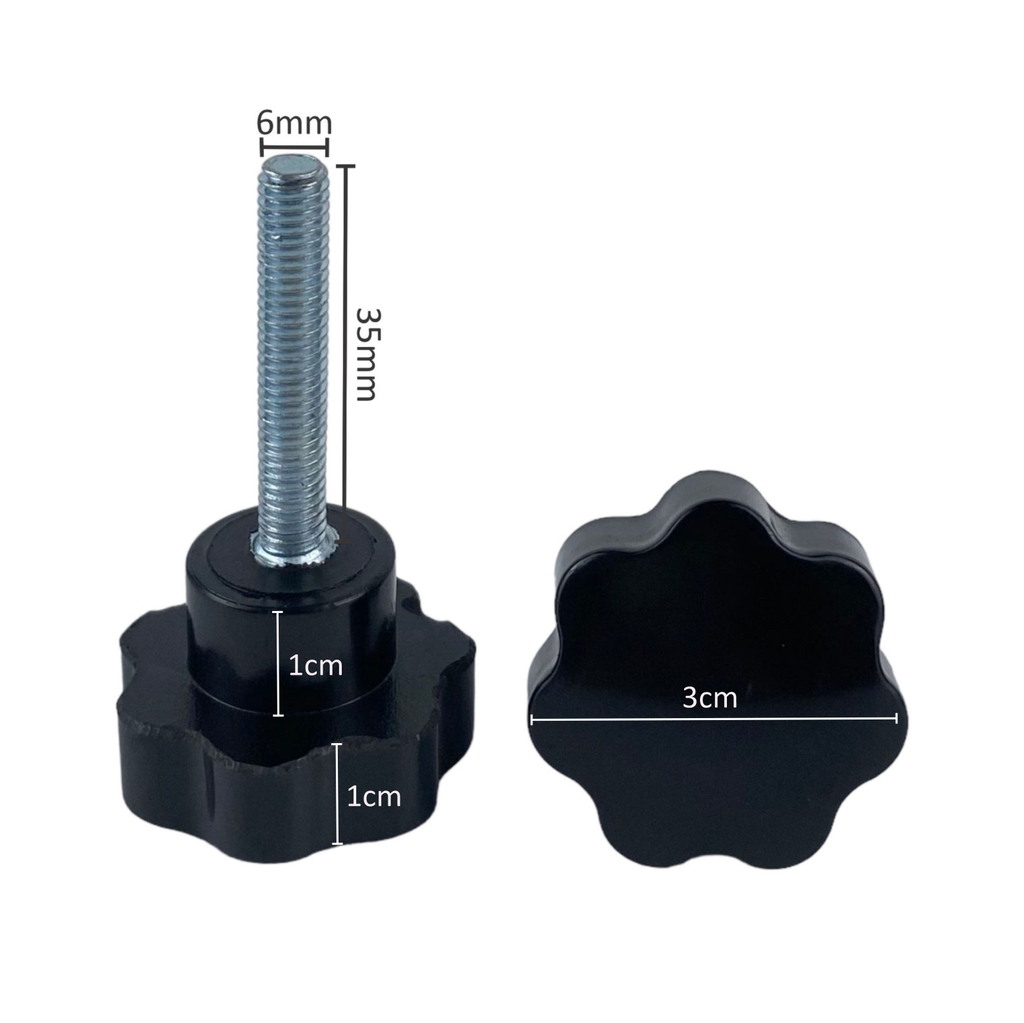 Núm vặn bông mai M6x35mm / M8x16mm 7 cánh