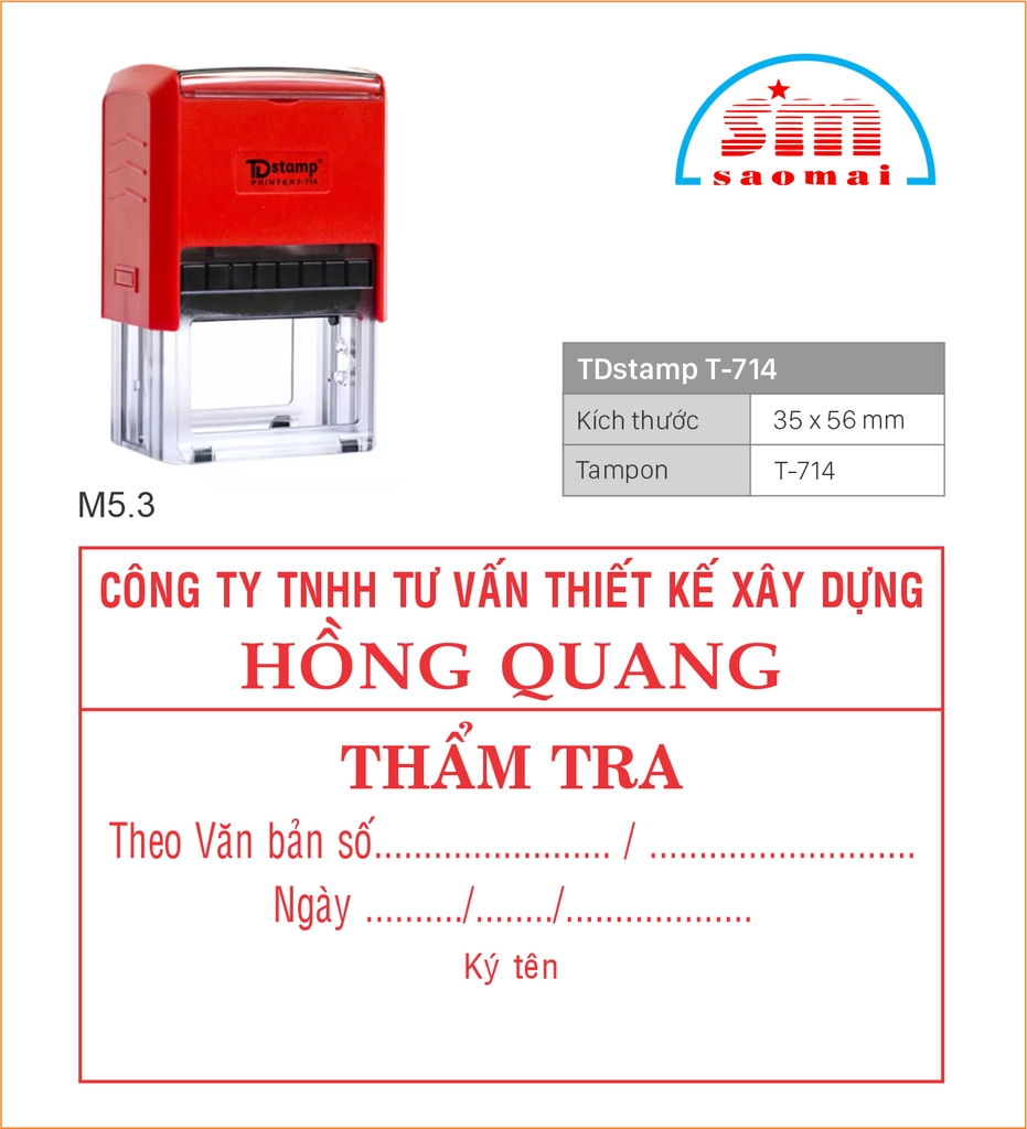Dấu thẩm tra, thẩm định