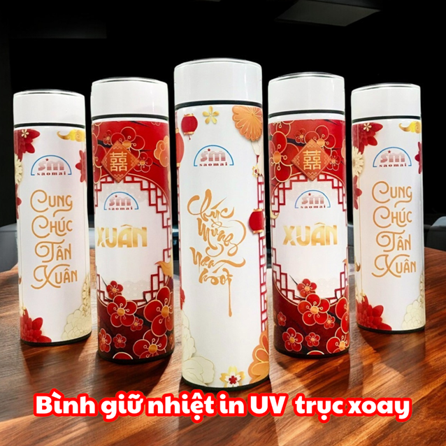 Quà tặng bình giữ nhiệt in logo