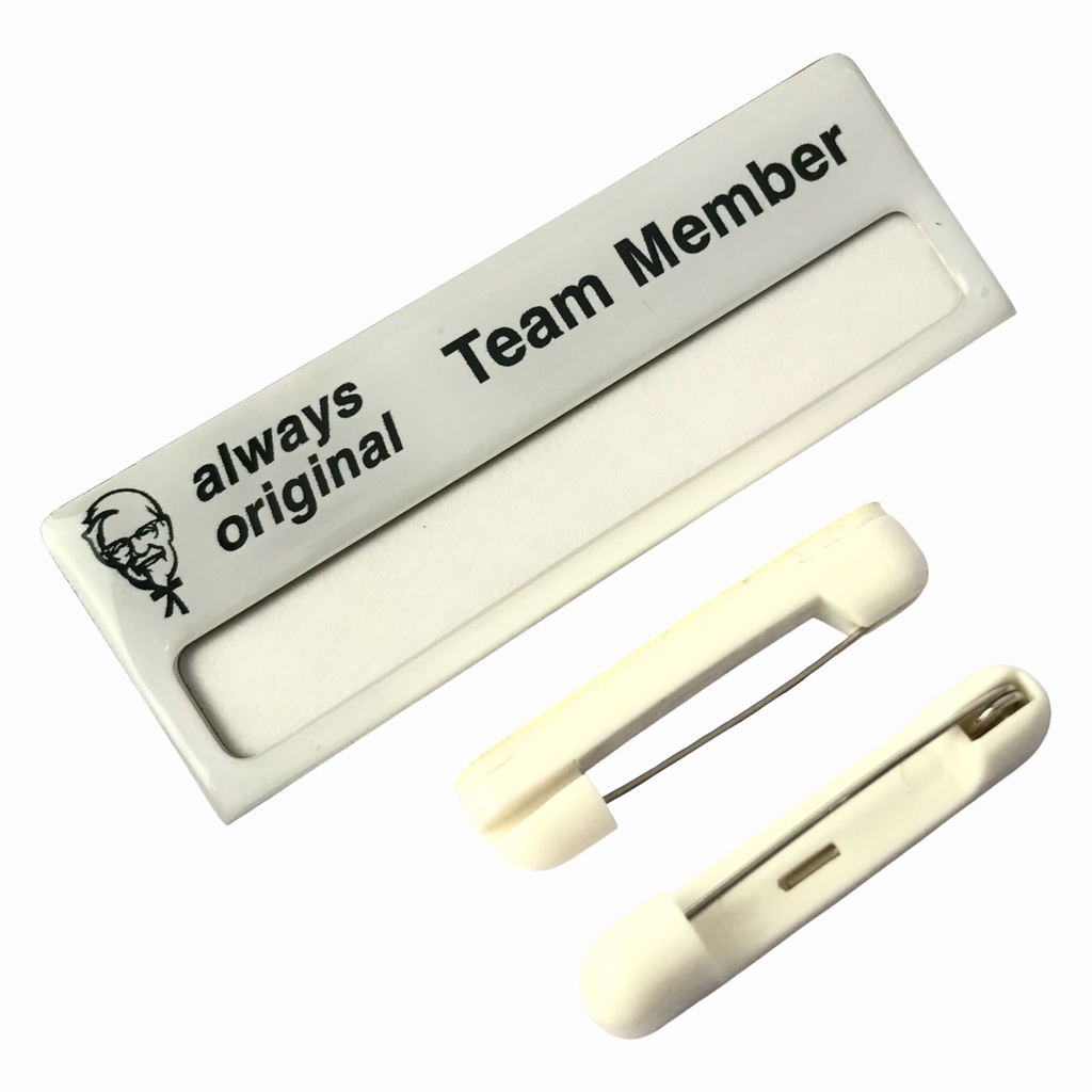 Thẻ tên kim loại uốn lồng giấy BT351 / BT352 / BT353 / BT354 / BT355 / BT354 / BT355 / BT356 / BT357 / BT358 60x20mm