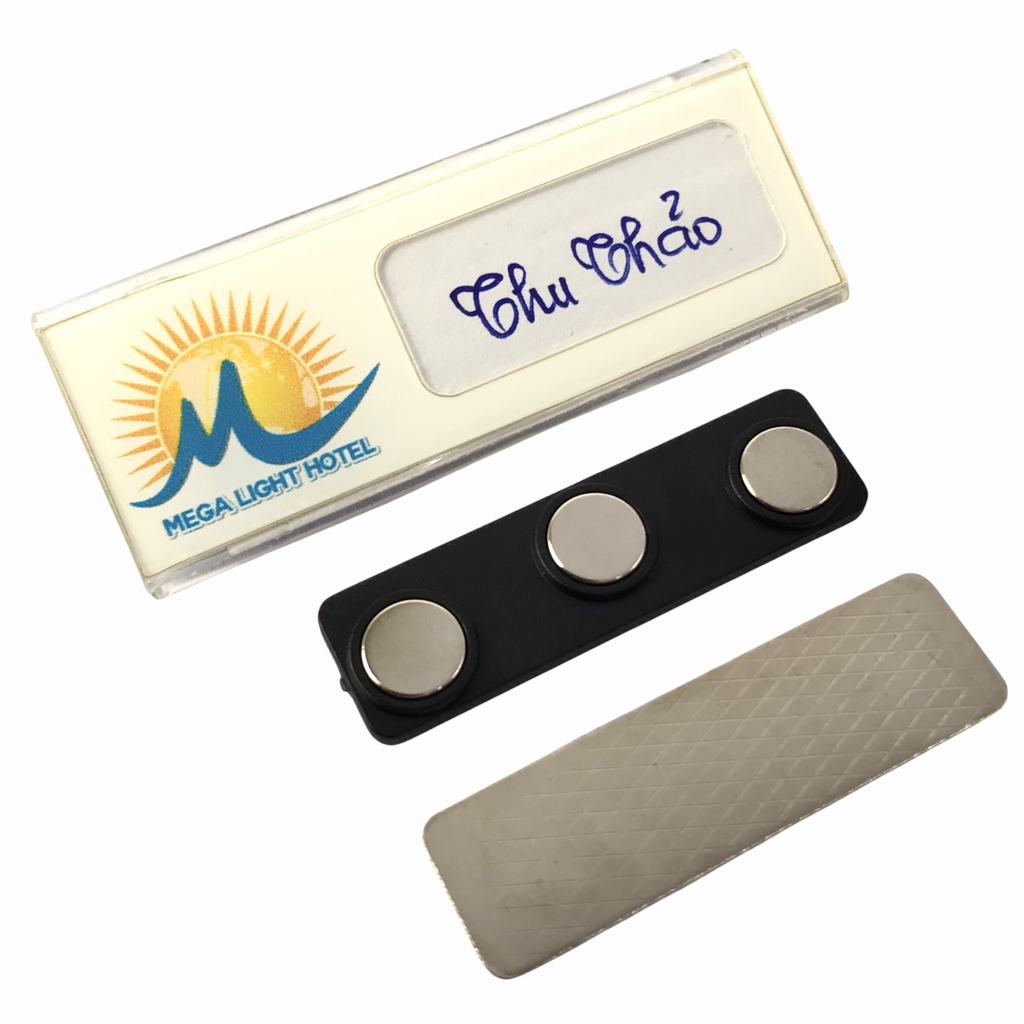 Thẻ tên mica uốn lồng giấy BT241 /1 BT242 / BT243 / BT244 / BT245 / BT246 / BT247 BT248 / BT249 60x20mm