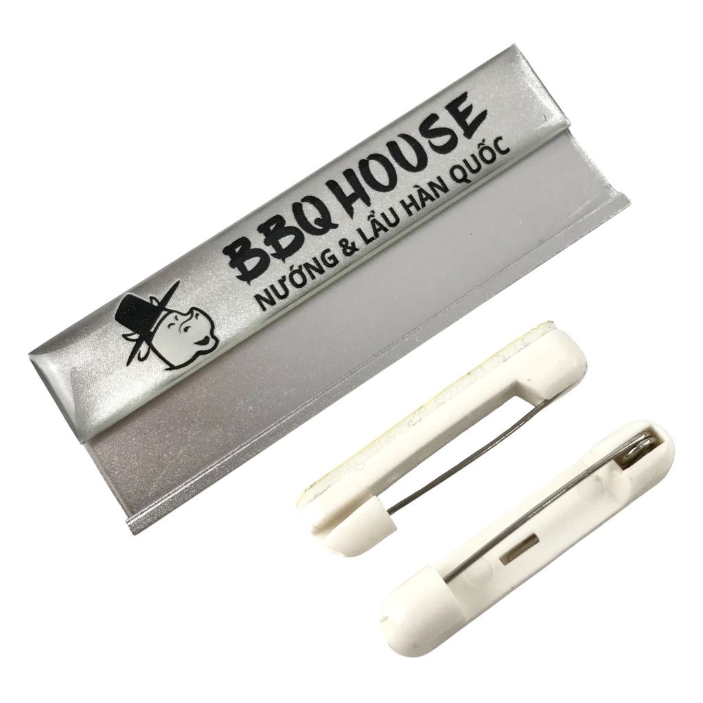 Thẻ tên nhôm BT009 70x25mm