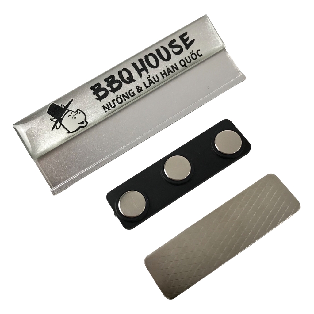 Thẻ tên nhôm BT009 70x25mm