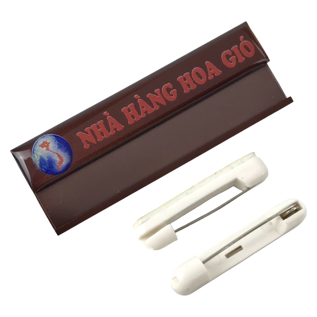 Thẻ tên nhôm BT009 70x25mm