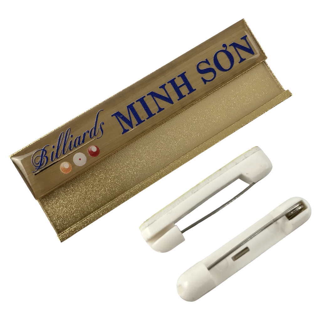 Thẻ tên nhôm BT009 70x25mm