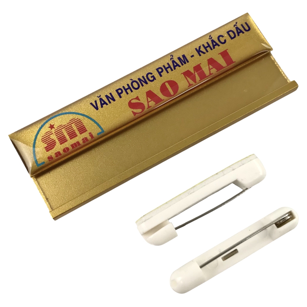 Thẻ tên nhôm BT009 70x25mm