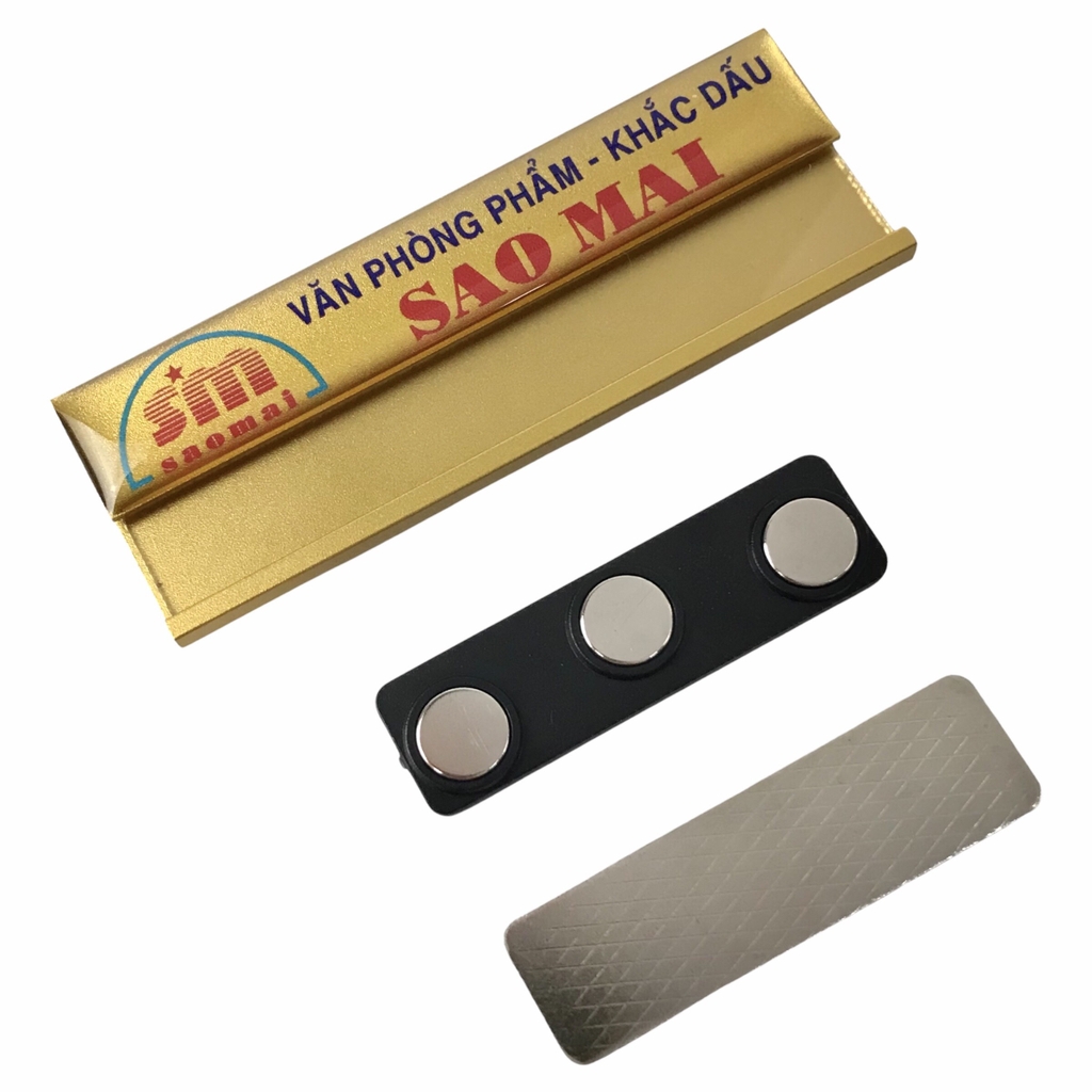 Thẻ tên nhôm BT009 70x25mm